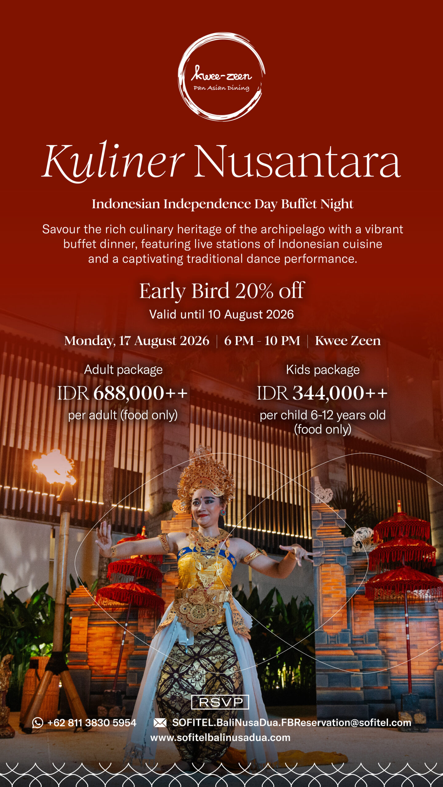1. Independence day Buffet - Disc Price